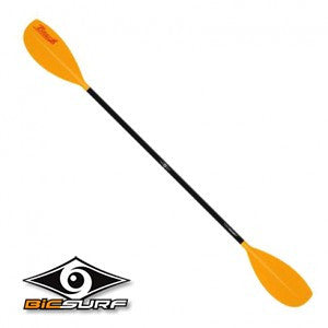 Bic paddle with yellow ends